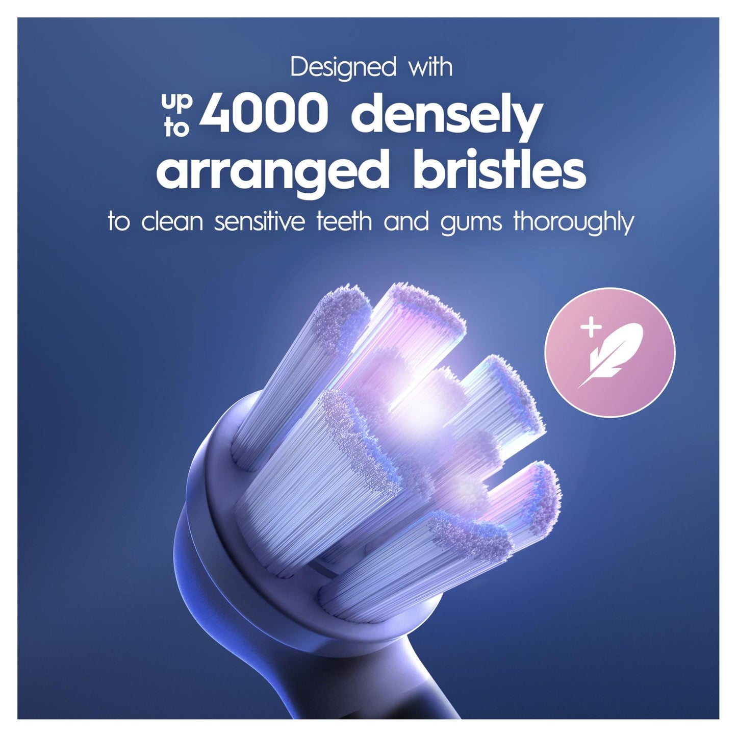 Oral-B iO Series 3 Gentle Care Sensitive White Electric Toothbrush (Ice Blue)
