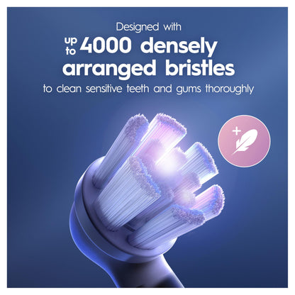 Oral-B iO Series 3 Gentle Care Sensitive White Electric Toothbrush (Ice Blue)