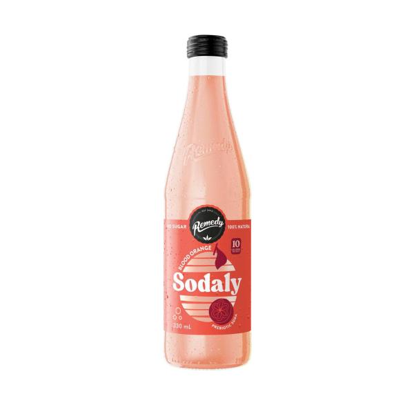 REMEDY SODALY BLOOD ORANGE 330ML