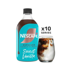 NESCAFE ESPRESSO CONCENTRATE SWEET VANILLA LIQUID COFFEE 500ML