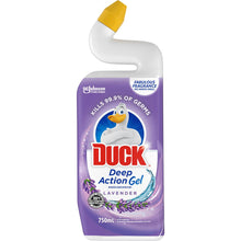Duck Deep Action Gel Toilet Cleaner Lavender 750ml