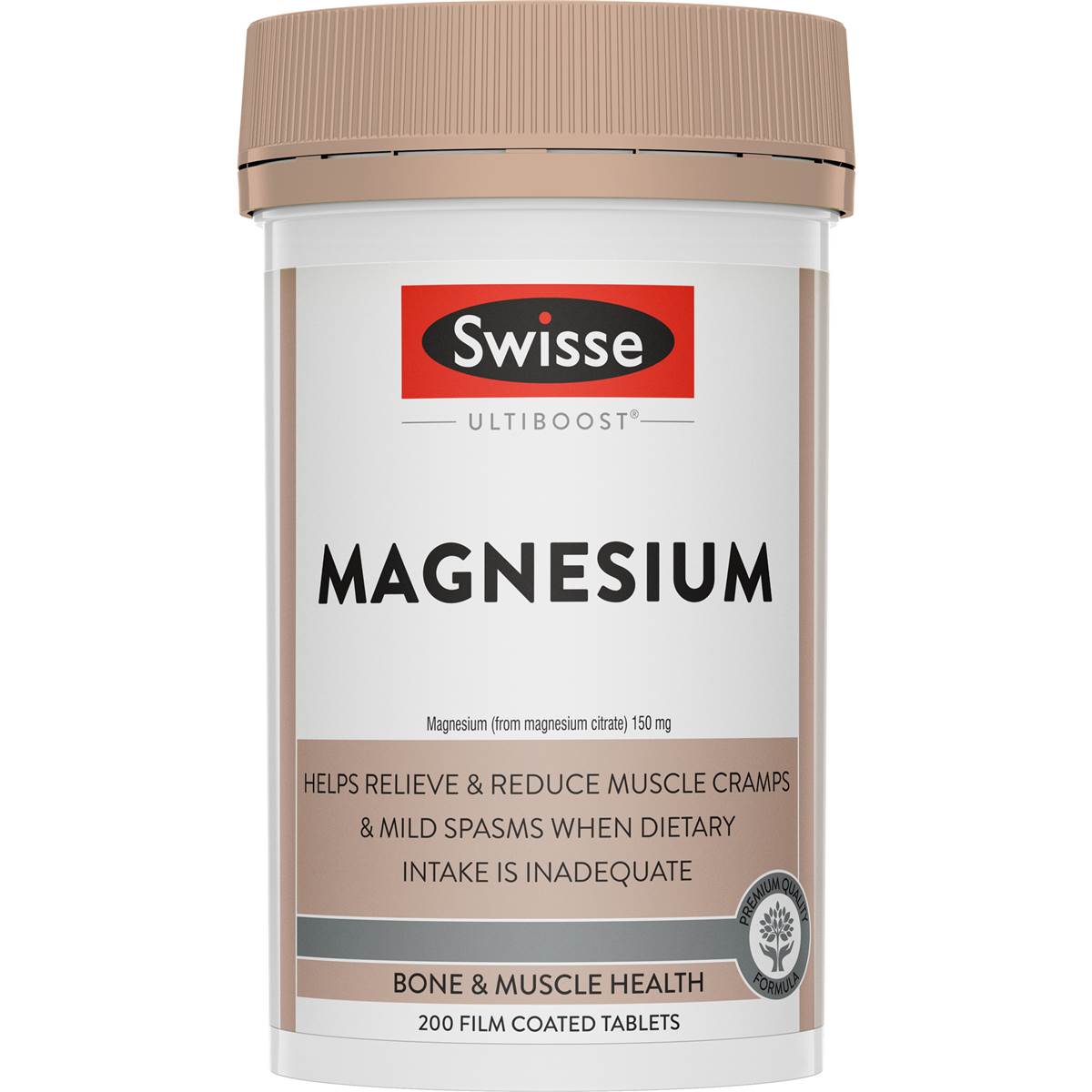 Swisse Ultiboost Magnesium Tablets 200 pack