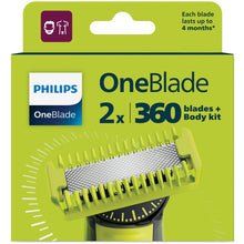 Philips Oneblade Body Kit with 360 Blades (2 Pack)