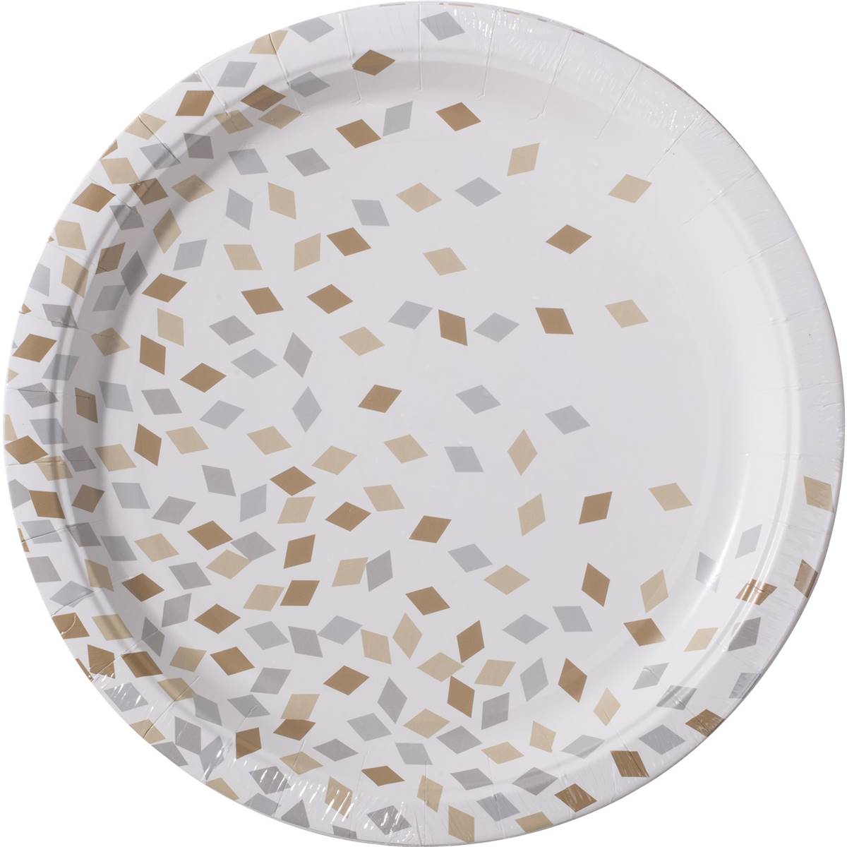 Armada Paper Plates Gold & Silver 10 pack