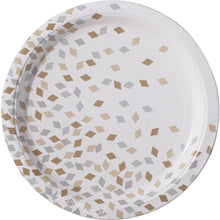 Armada Paper Plates Gold & Silver 10 pack