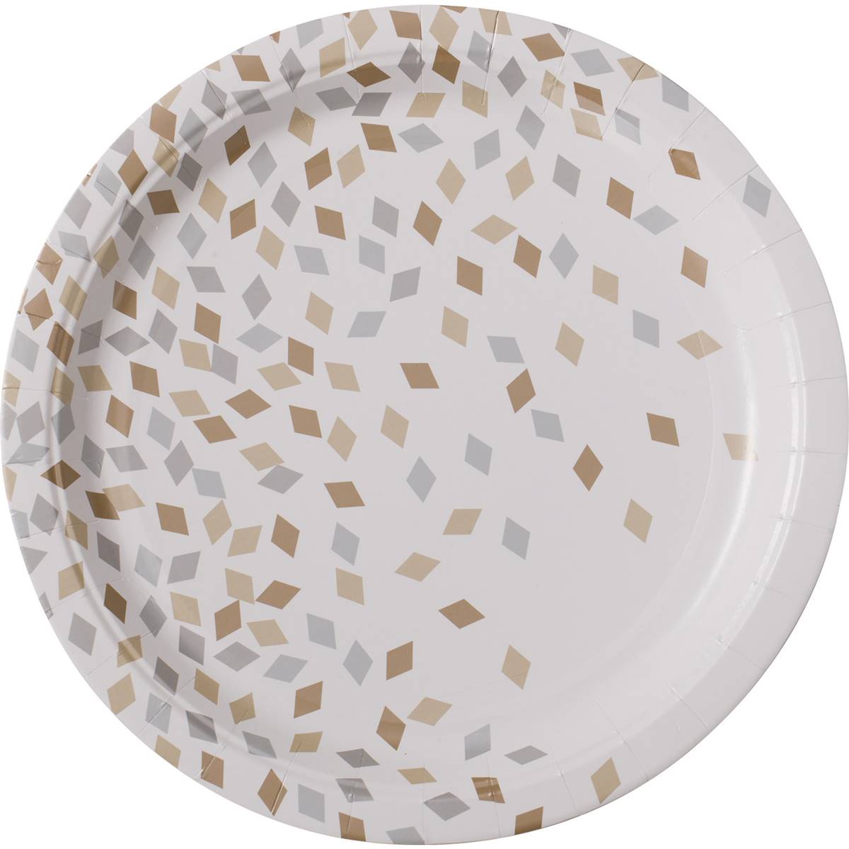 Armada Paper Plates Gold & Silver 10 pack