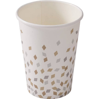 Armada Paper Cups Gold & Silver 10 pack