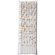 Armada Paper Straws Gold & Silver 20 pack
