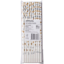 Armada Paper Straws Gold & Silver 20 pack