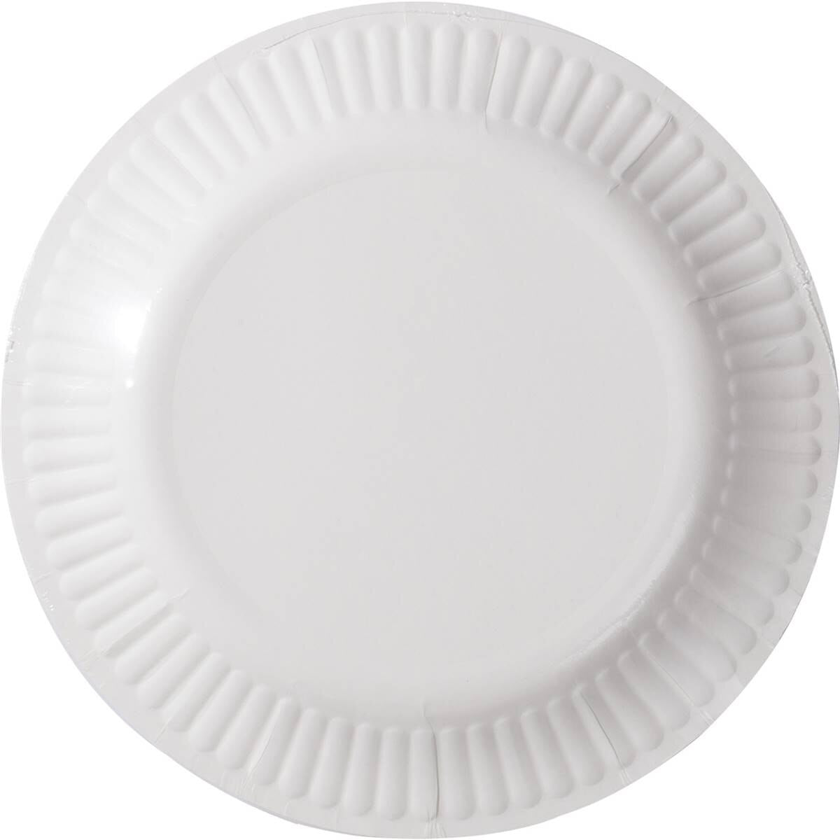 Armada Paper Plates White 50 pack