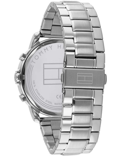 Multi-Function Dark Grey Stainless Steel Watch 1791794