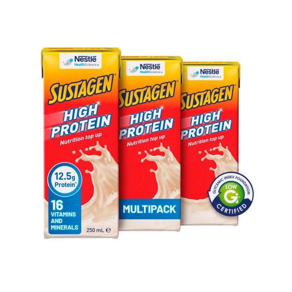 SUSTAGEN HIGH PROTEIN DRINK VANILLA 3X250ML