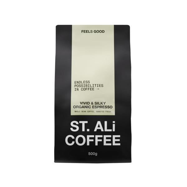 ST ALI FEELS GOOD BLEND COFFEE BEANS 500G