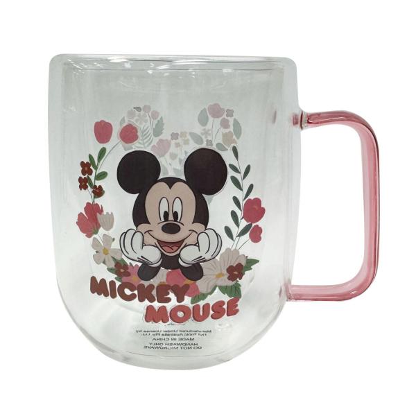 Disney Double Wall Glass Mug