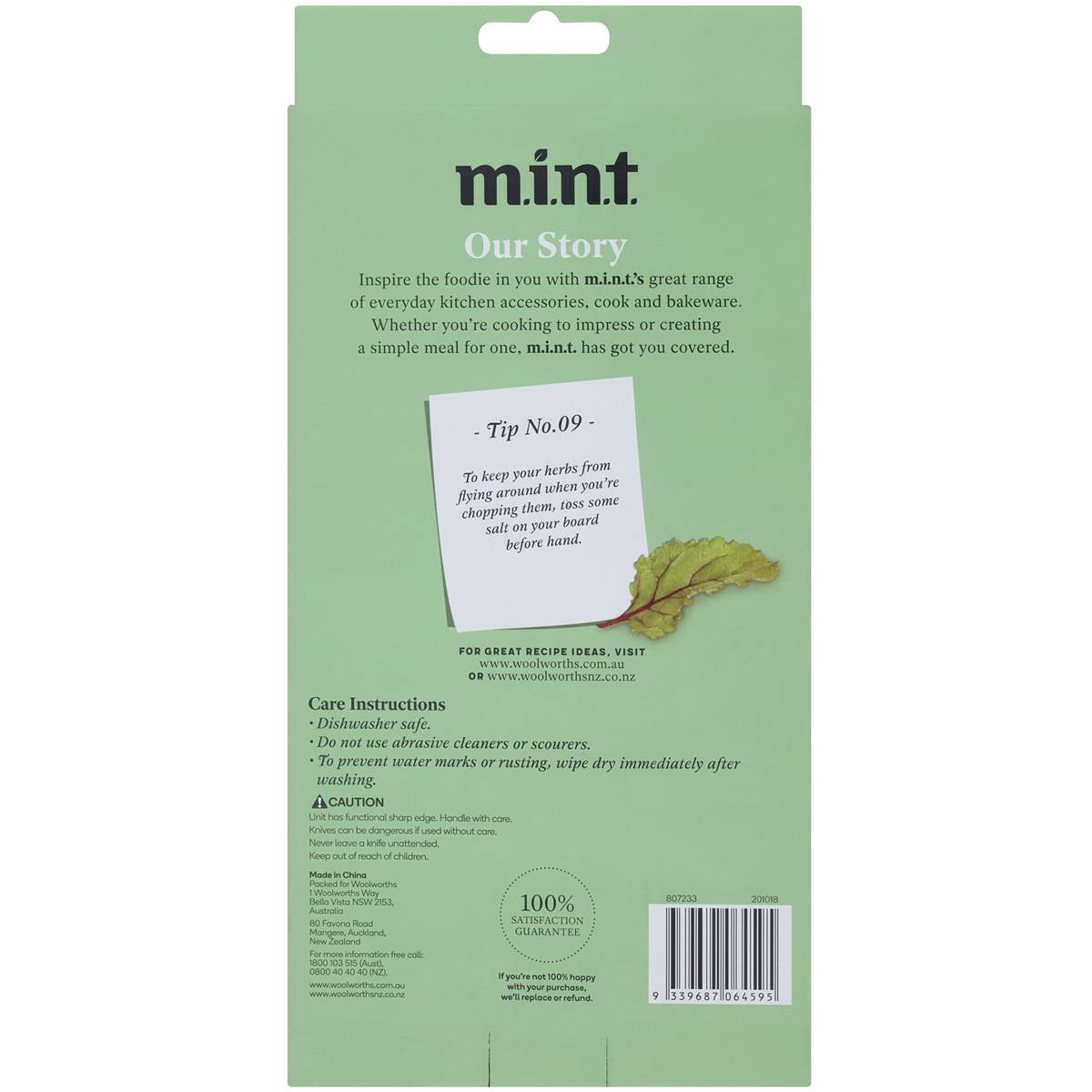 MINT Cutlery Set Stainless Steel 16 Pack
