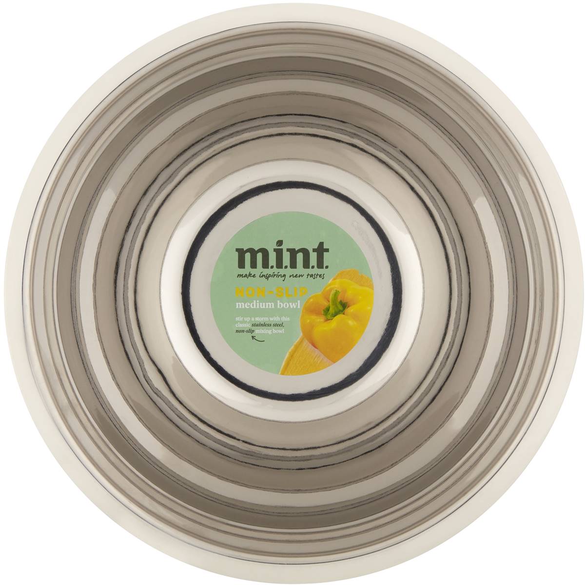 MINT Stainless Steel Medium Bowl 3.85L Each