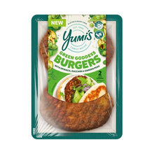 YUMIS VEGGIE BURGERS GREEN GODDESS 200G