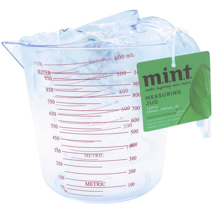 MINT Measuring Jug 3 Pack