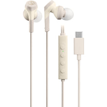 Audio-Technica USB-C Wired Noise Cancelling In-Ear Headphones (Beige)