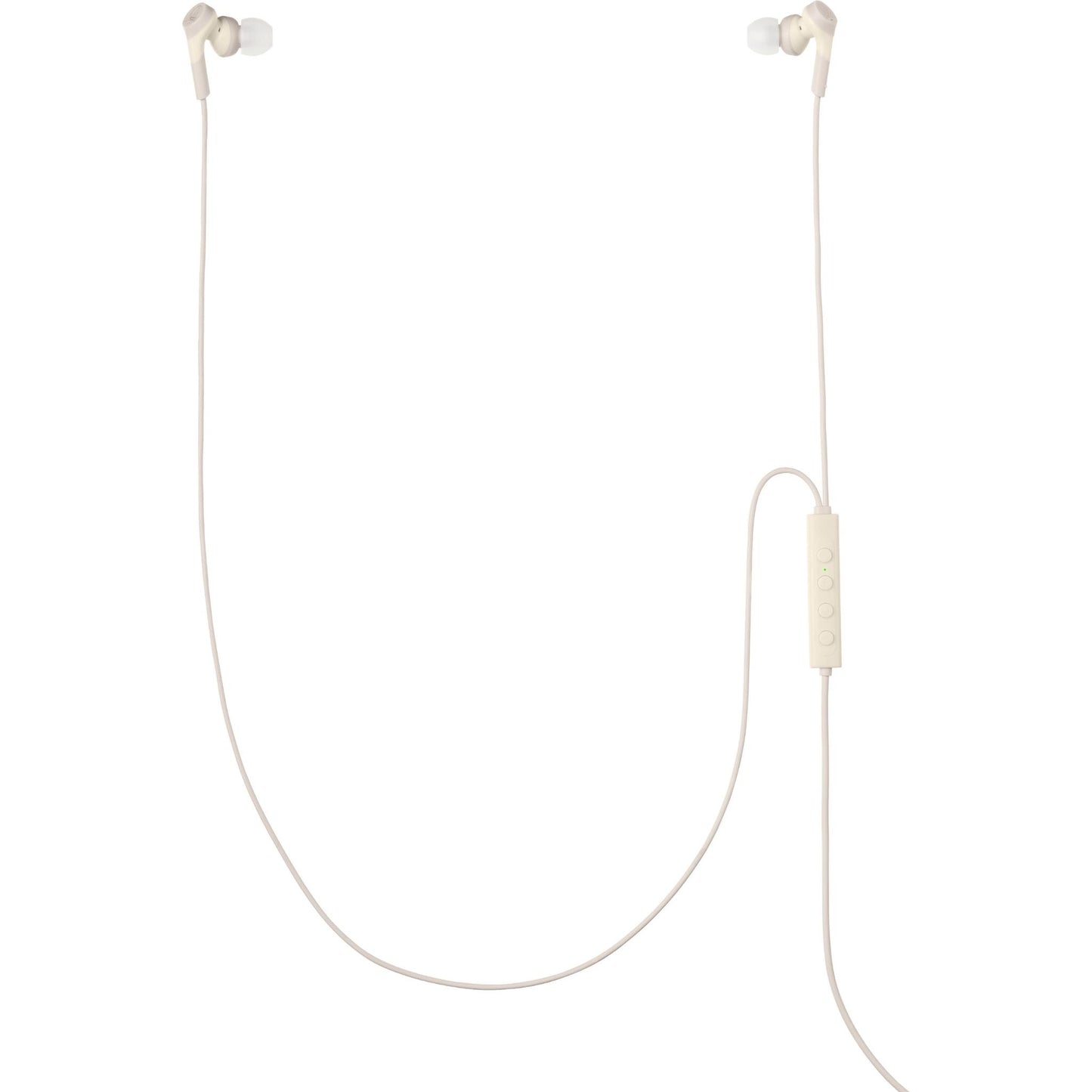 Audio-Technica USB-C Wired Noise Cancelling In-Ear Headphones (Beige)