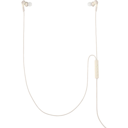 Audio-Technica USB-C Wired Noise Cancelling In-Ear Headphones (Beige)