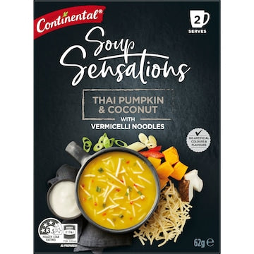 Continental Soup Sensations Thai Pumpkin & Coconut Serves 2 62g