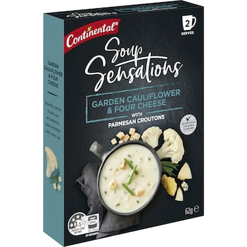 Continental Soup Sensations Garden Cauliflower & Four Cheese 31g x 2 pack