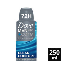Men+ Care Advanced Antiperspirant Aerosol Deodorant Clean Comfort