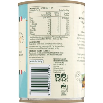 La Gina Diced Tomatoes 400g