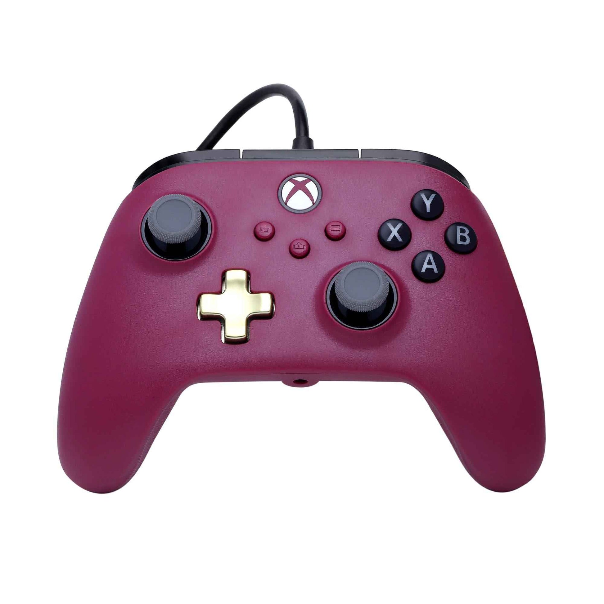 PowerA Advantage Plus Wired Controller for Xbox Series X/S with Hall Effect Modules (Ruby)