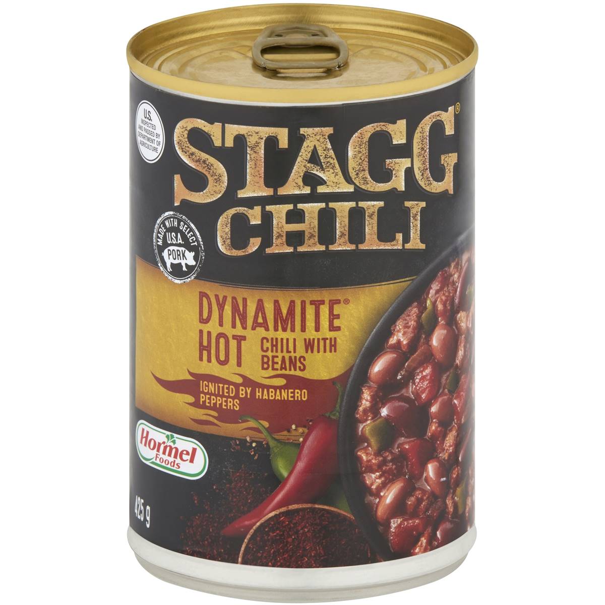 Stagg Dynamite Hot Chili With Beans 425G