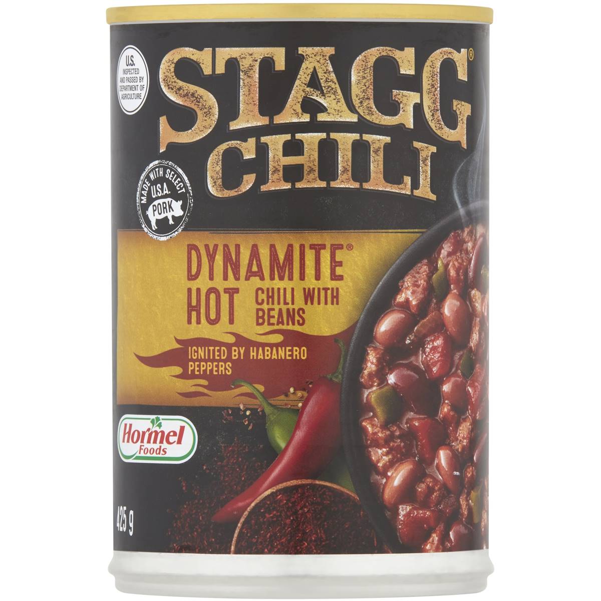Stagg Dynamite Hot Chili With Beans 425G
