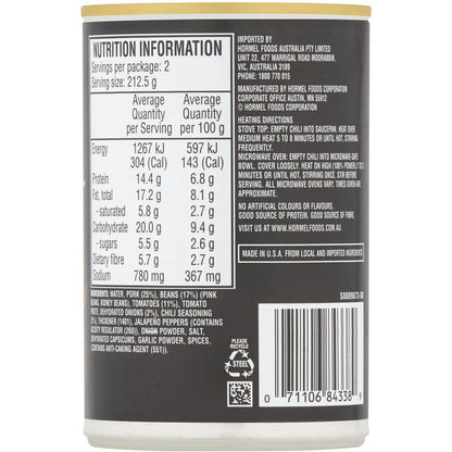 Stagg Classic Chili With Beans 425G