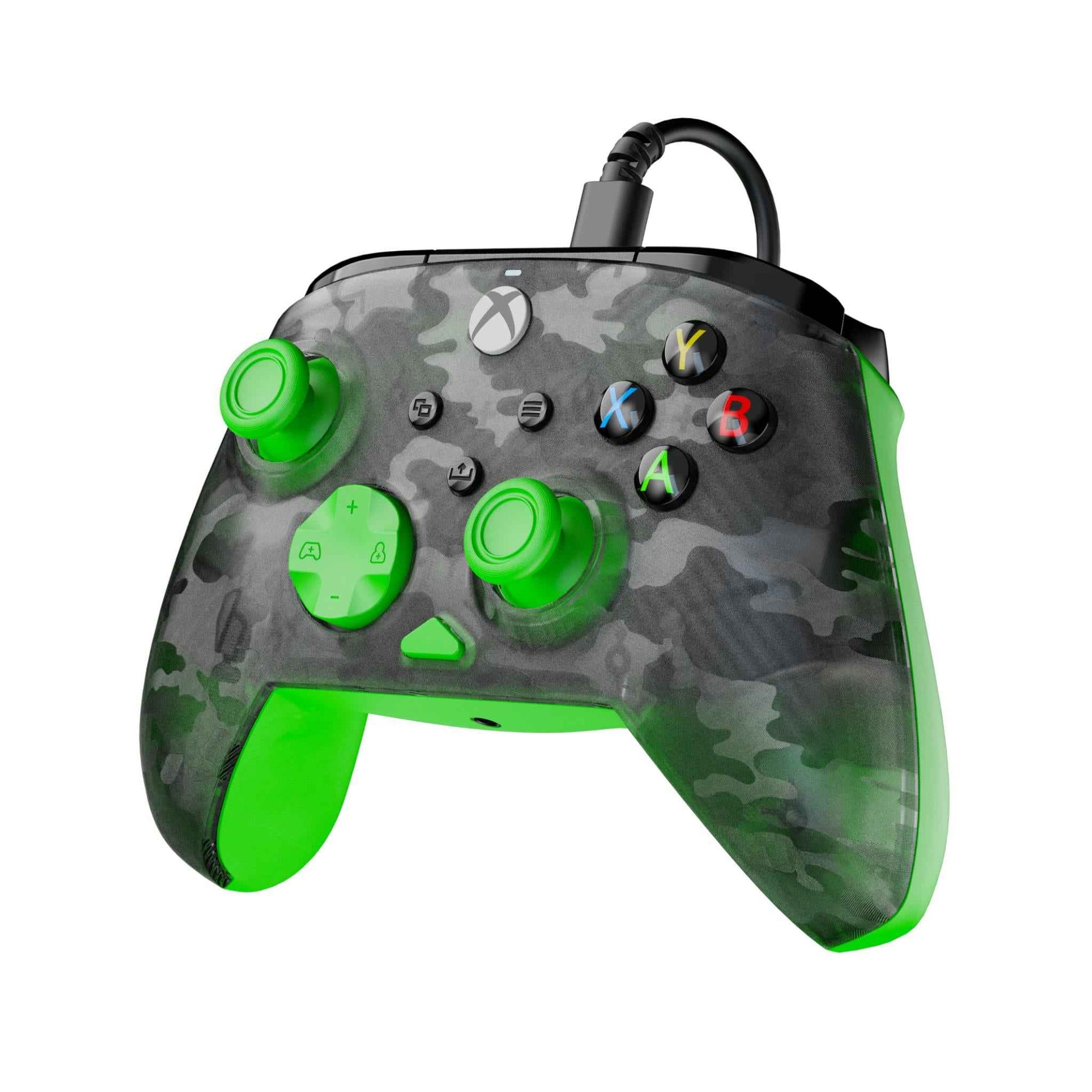 Turtle Beach Rematch Core Wired Controller (Ghost Black Camo/Green)
