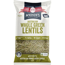 McKenzie's Lentils Whole Green 375g