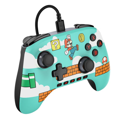 PowerA Advanced Wired Controller with hall effect modules for Nintendo Switch 2 (Mario Time)