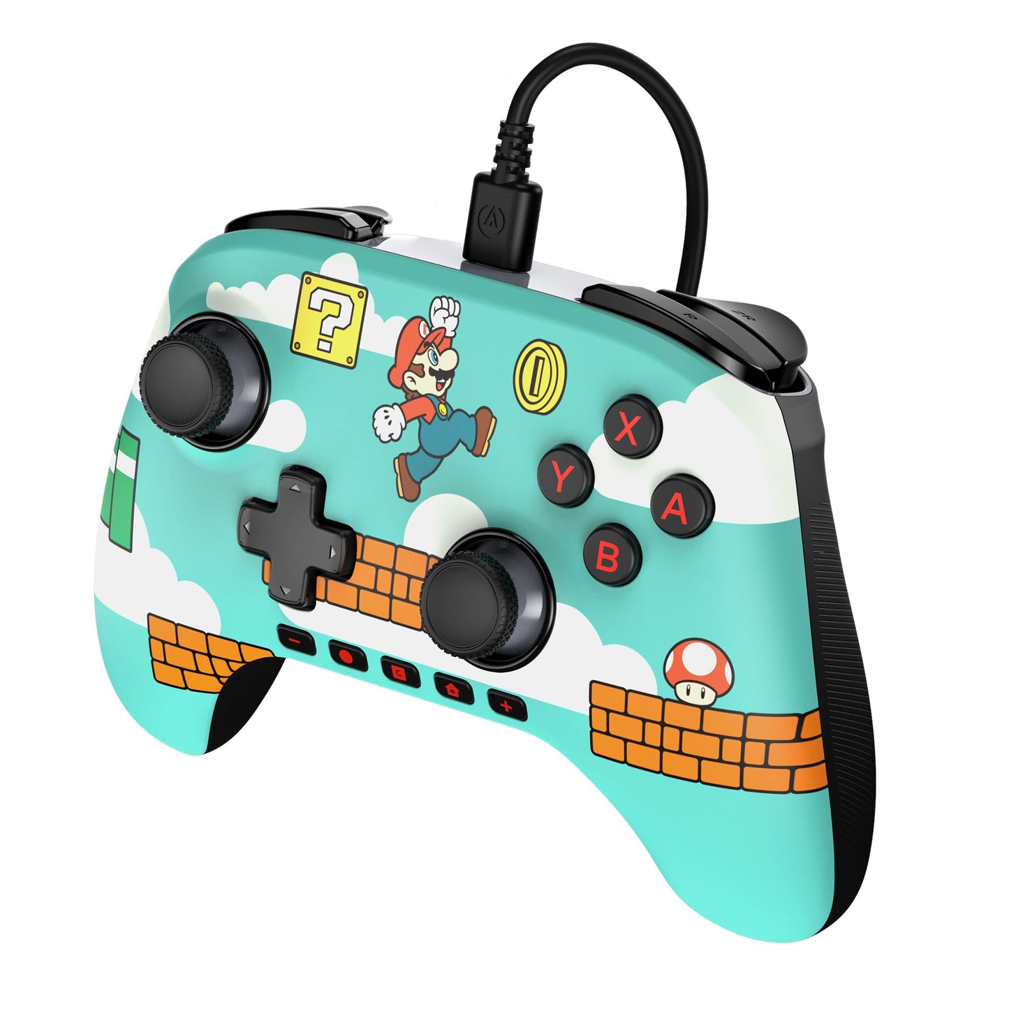 PowerA Advanced Wired Controller with hall effect modules for Nintendo Switch 2 (Mario Time)