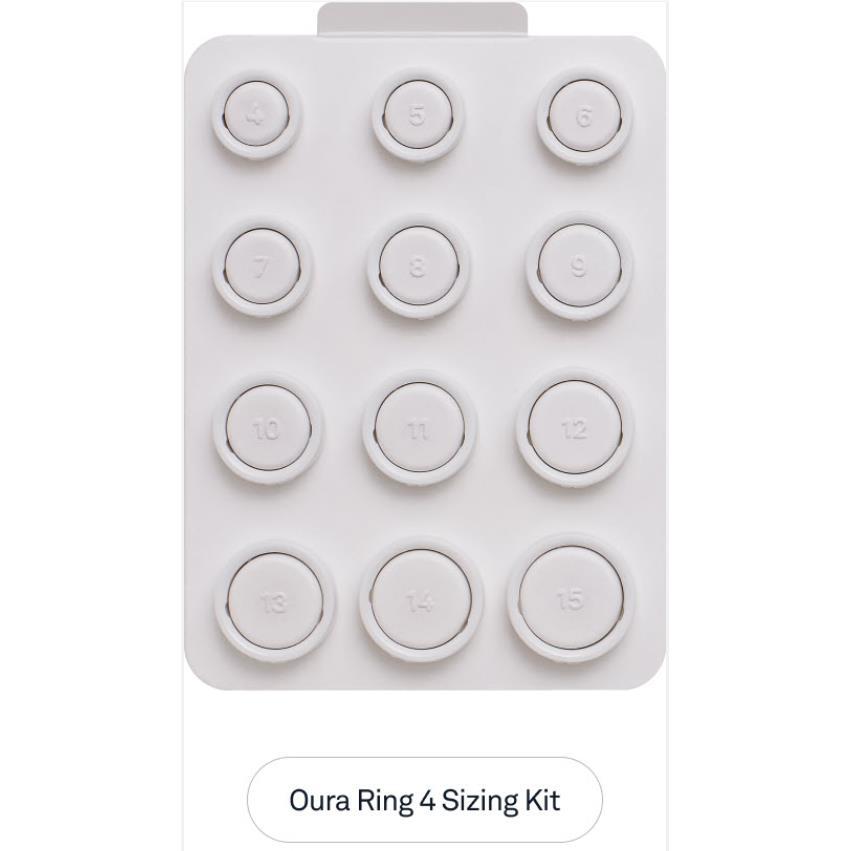 Oura Ring 4 Sizing Kit