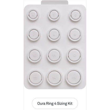 Oura Ring 4 Sizing Kit