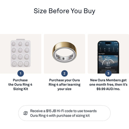 Oura Ring 4 Sizing Kit
