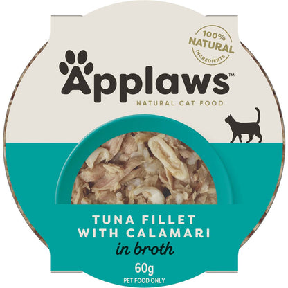 Applaws Cat Pot Tuna & Calamari Wet Cat Food 60g