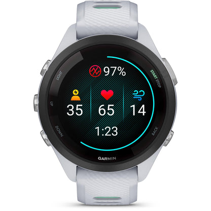 Garmin Forerunner® 265S Sports Watch (Whitestone)