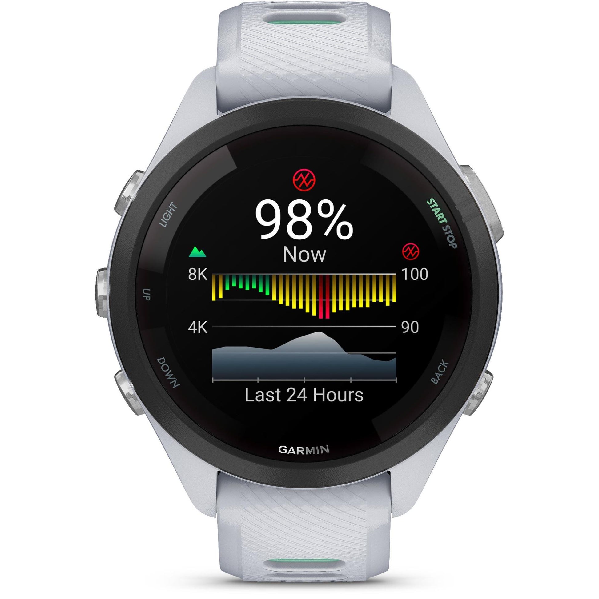 Garmin Forerunner® 265S Sports Watch (Whitestone)