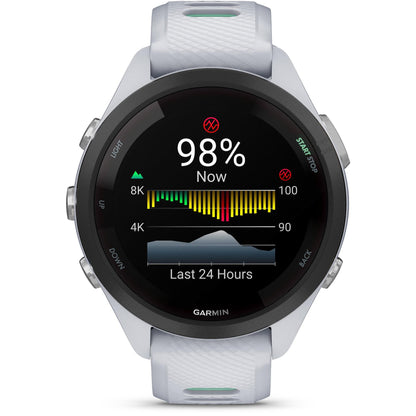Garmin Forerunner® 265S Sports Watch (Whitestone)