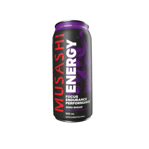 MUSASHI ENERGY DRINK PURPLE GRAPE 500ML