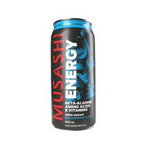 MUSASHI ENERGY DRINK BLUE RASPBERRY 500ML
