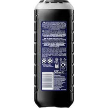 Nivea Men Deep 3 In 1 Shower Gel & Body Wash 500mL