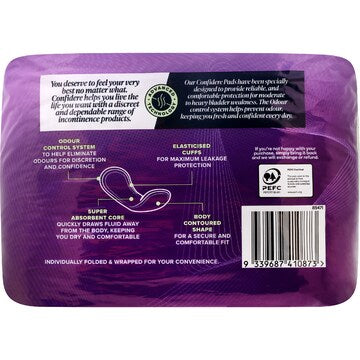 Confidere Incontinence Extra Plus Pads 10 pack