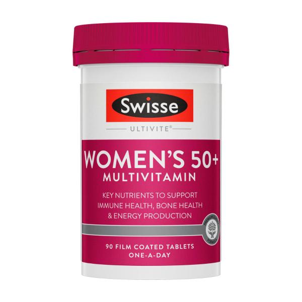 SWISSE ULTIVITE WOMENS 50+ TABLETS 90PK