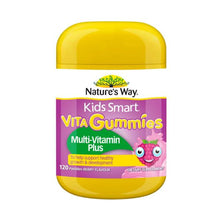 NATURE'S WAY KID SMART VITA GUMMIES MULTI-VITAMIN PLUS 120 PK